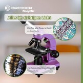 Junior Student Microscoop, tot 1600x, Paars, 34% Korting