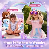 Unicorn Verrekijker voor Kinderen - Vogels Kijken & Ontdekken