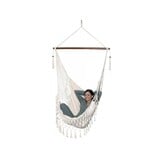 Wit relaxte hangmat stoel - 34% korting