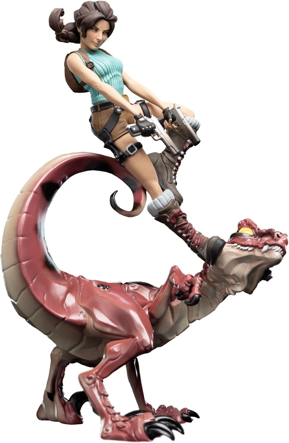 Lara Croft & Raptor Weta Workshop Mini Epics - 34% Korting