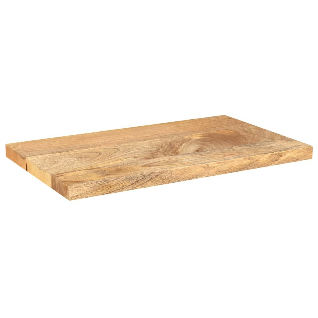 vidaXL Tafelblad rechthoekig 50x20x3,8 cm massief mangohout