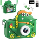 Kinder Camera 1080P Selfie - Groen met 28% Korting