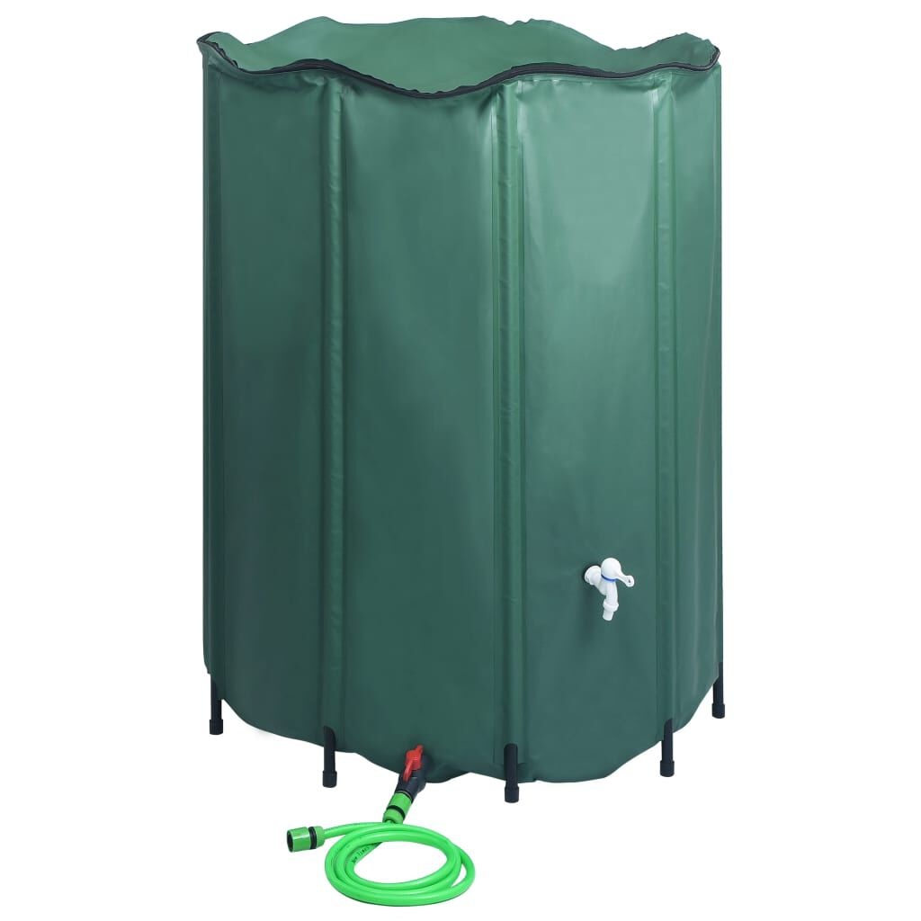 Inklapbare Regenton met Kraan - 1250L - 30% Korting!