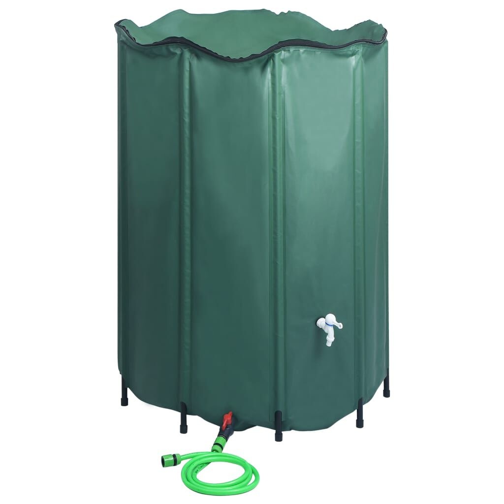 Inklapbare Regenton met Kraan - 1250L - 30% Korting!