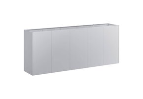 Plantenbak 200x40x80 cm Staal - 43% Korting