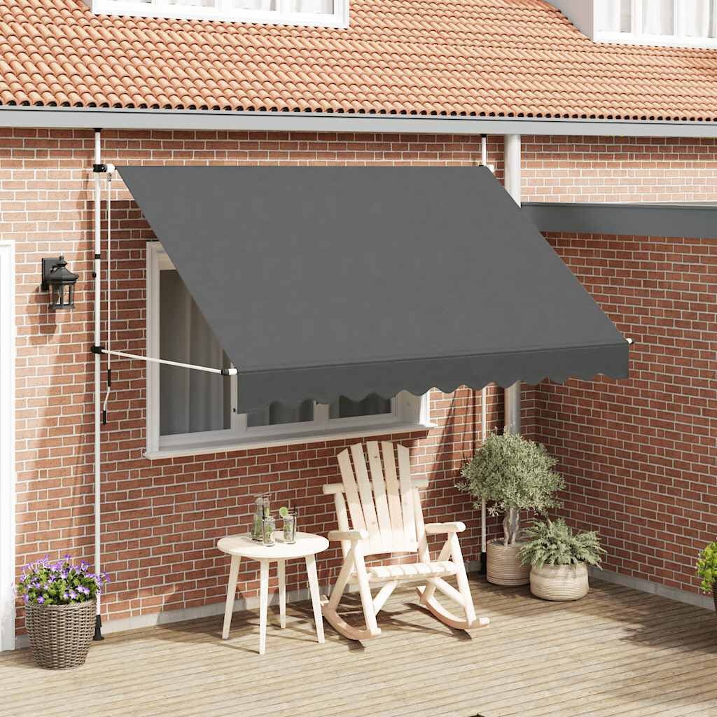 Uittrekbare Luifel 300 cm Antraciet - 34% Korting