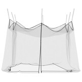 vidaXL Klamboe Buiten 300x300x250 cm Zwart - 34% Korting!