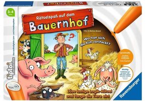 Ravensburger tiptoi Boerderij Raadselplezier - Leerzaam Logicaspel (3+jr)