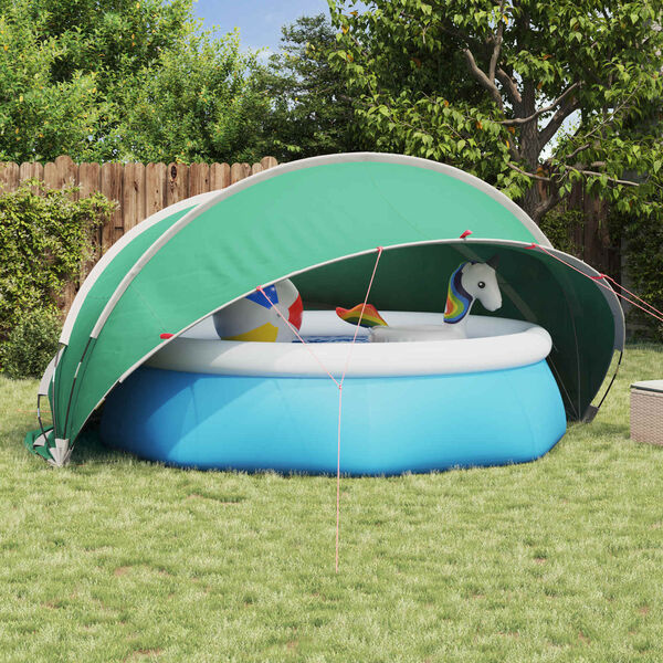 vidaXL Zwembadkoepel Blauw 405x405x192cm - 35% Korting!