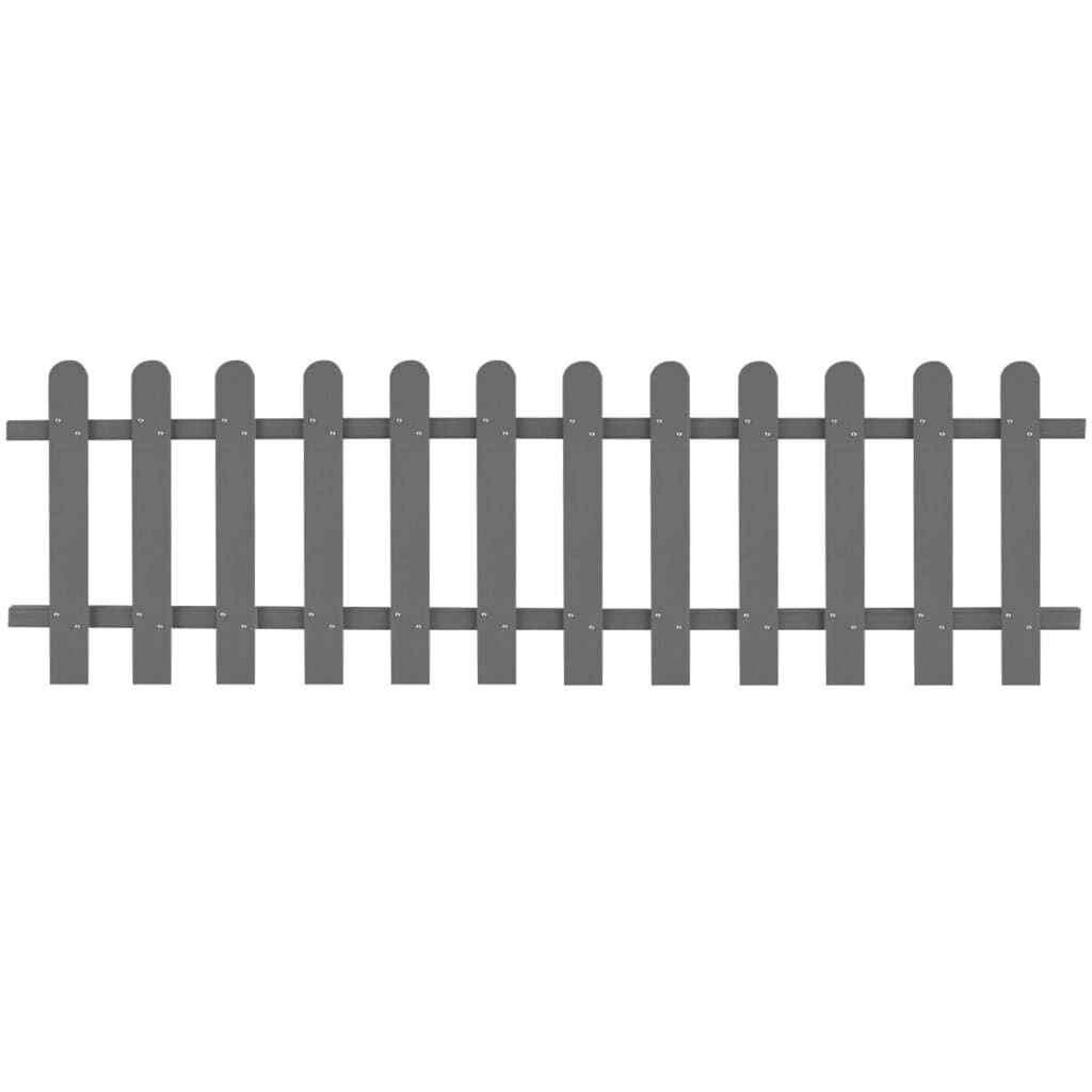 vidaXL Grijs Hek 200x60 cm | 34% Korting