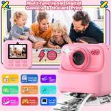 Masterbee Instant Camera voor Kinderen: Printen, Spelletjes & HD Video met 33% Korting!