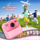 Masterbee Instant Camera voor Kinderen: Printen, Spelletjes & HD Video met 33% Korting!