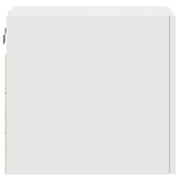 vidaXL Wandkast 30x42,5x40 cm Wit Bewerkt Hout - 34% Korting
