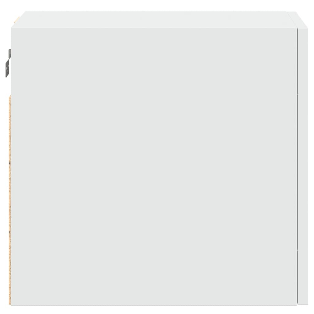 vidaXL Wandkast 30x42,5x40 cm Wit Bewerkt Hout - 34% Korting