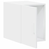 vidaXL Wandkast 30x42,5x40 cm Wit Bewerkt Hout - 34% Korting