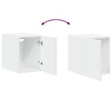 vidaXL Wandkast 30x42,5x40 cm bewerkt hout wit - 59% Korting