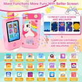 Kindertelefoon met Camera & 32GB - Unicorn Roze (32% Korting)