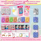 Kindertelefoon met Camera & 32GB - Unicorn Roze (32% Korting)