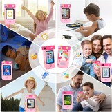 Kindertelefoon met Camera & 32GB - Unicorn Roze (32% Korting)