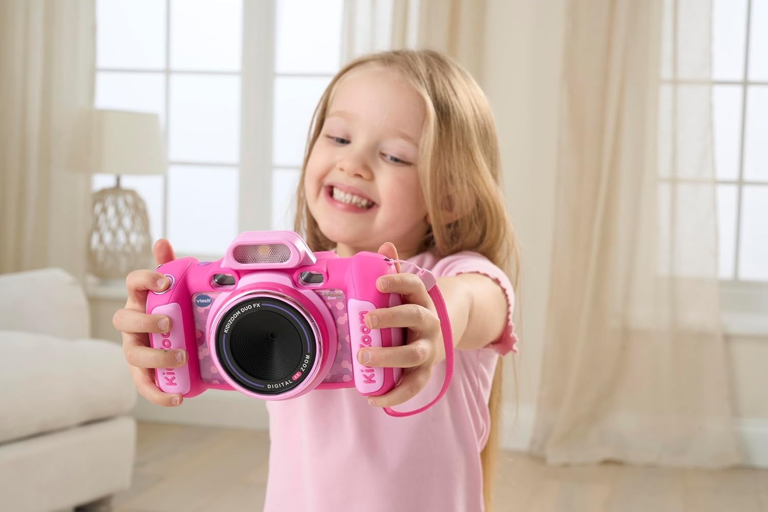 VTech KidiZoom Duo FX Kindercamera - Roze (29% Korting!)