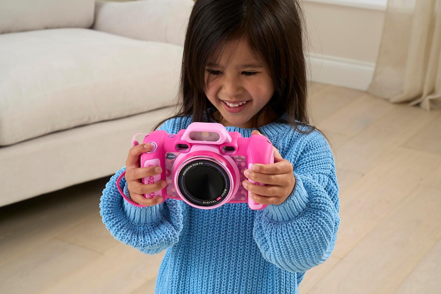 VTech KidiZoom Duo FX Kindercamera - Roze (29% Korting!)