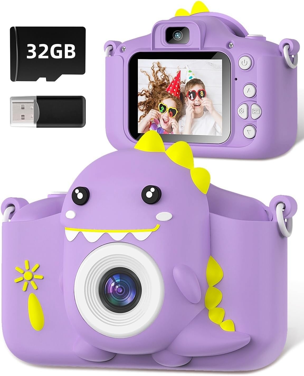 Gofunly Kindercamera 1080p HD met 32GB SD-kaart - 33% Korting