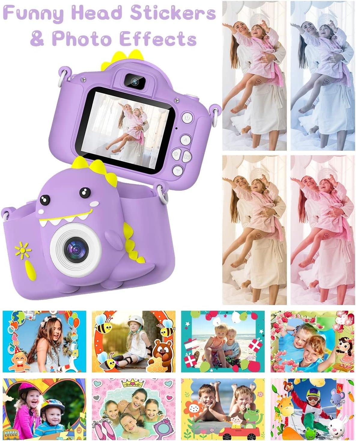 Gofunly Kindercamera 1080p HD met 32GB SD-kaart - 33% Korting