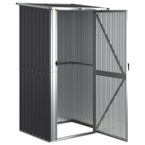 Ruime Tuinschuur Antraciet Staal 118,5x97x209,5cm (35% Korting)