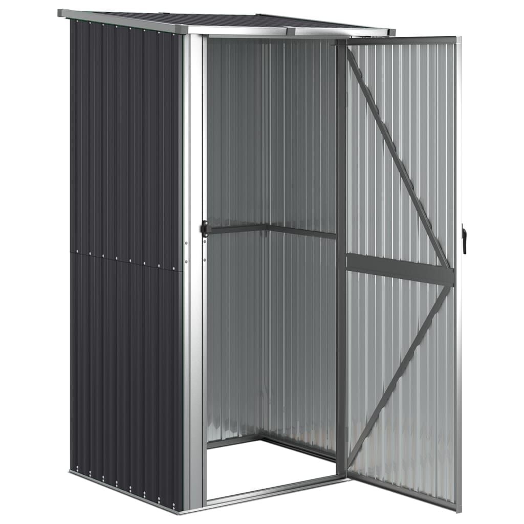 Ruime Tuinschuur Antraciet Staal 118,5x97x209,5cm (35% Korting)