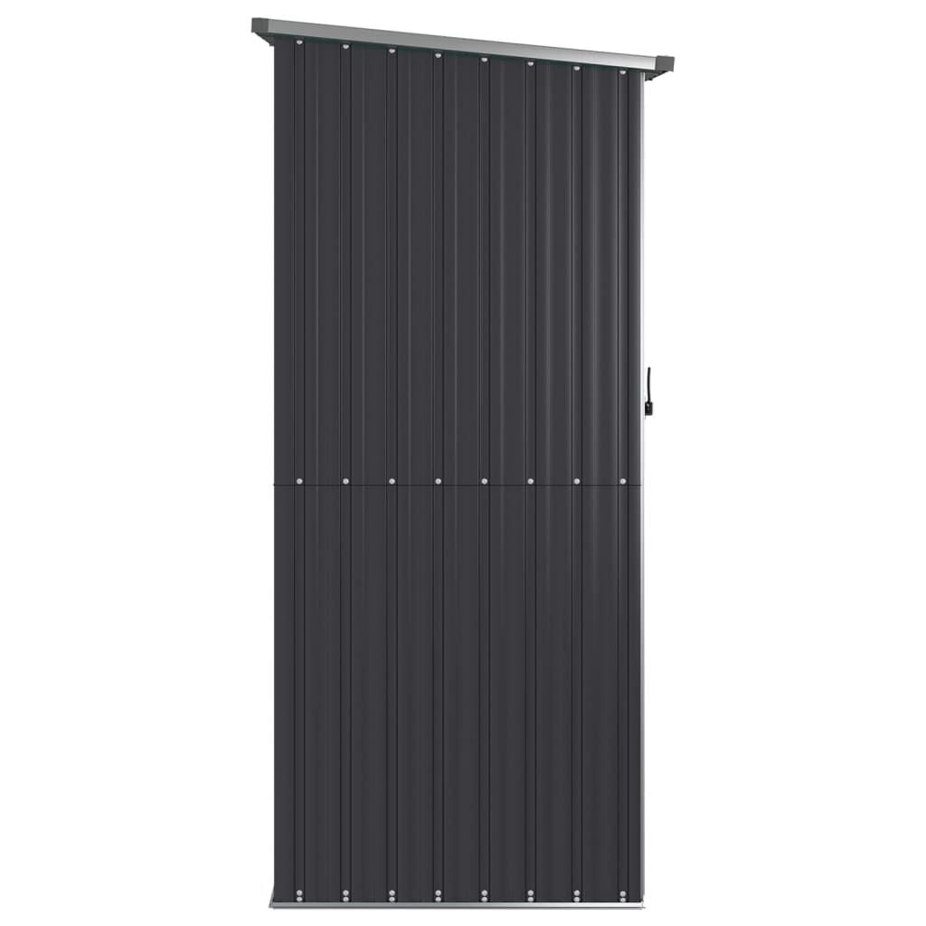 Ruime Tuinschuur Antraciet Staal 118,5x97x209,5cm (35% Korting)
