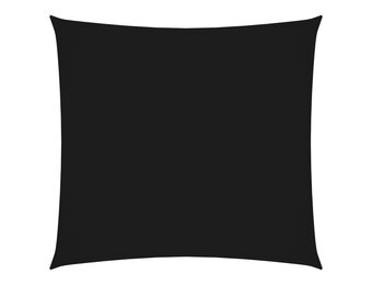 Zonnescherm Vierkant 2,5x2,5m Oxford Stof Zwart - 33% Korting!