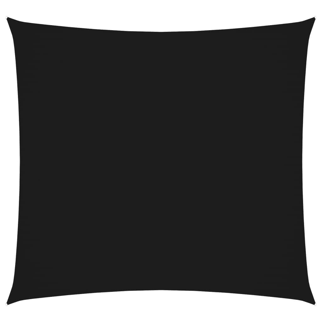 Zonnescherm Vierkant 2,5x2,5m Oxford Stof Zwart - 33% Korting!