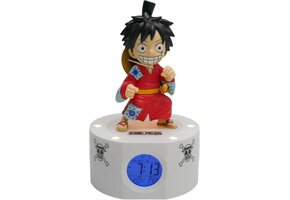One Piece Luffy Wano Wekker met Licht - 58% Korting!
