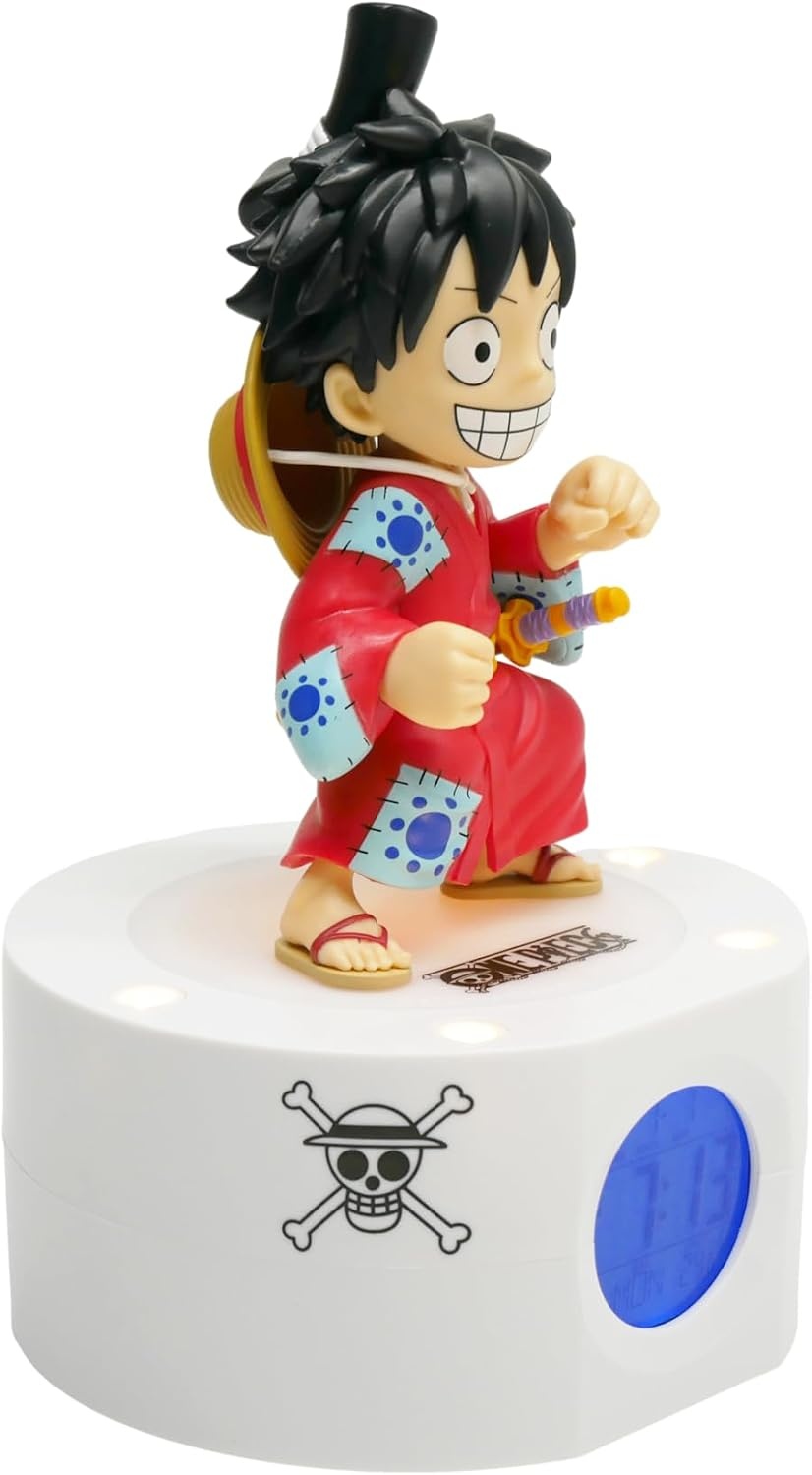 One Piece Luffy Wano Wekker met Licht - 58% Korting!