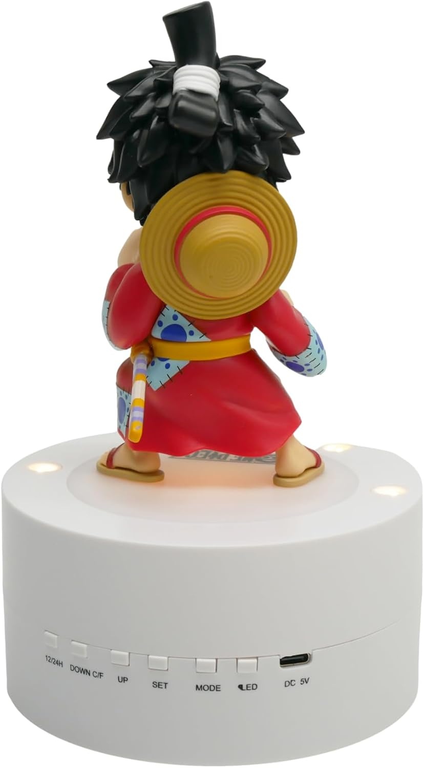One Piece Luffy Wano Wekker met Licht - 58% Korting!