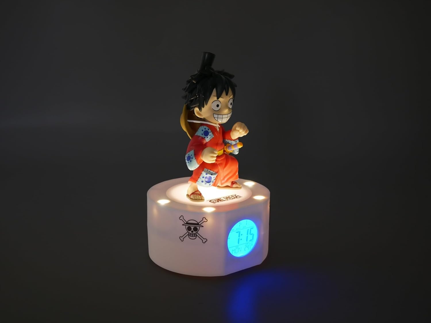 One Piece Luffy Wano Wekker met Licht - 58% Korting!