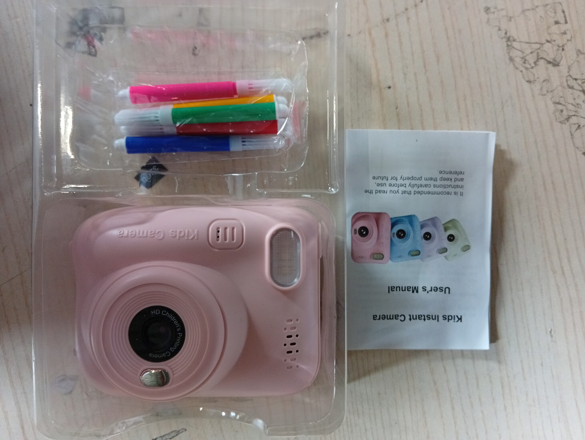 GREENKINDER Instant Camera Kinderen - Roze | 58% Korting