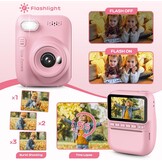 GREENKINDER Instant Camera Kinderen - Roze | 58% Korting