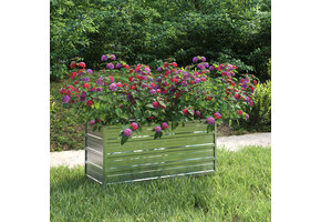 Verhoogde Plantenbak Staal 100x40x45cm - 33% Korting