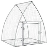 Ruim Konijnenhok van Gegalvaniseerd Staal (100x105x120 cm) - 29% Korting!