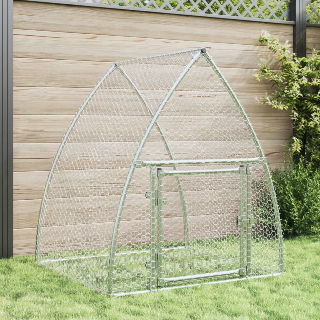 Ruim Konijnenhok van Gegalvaniseerd Staal (100x105x120 cm) - 29% Korting!