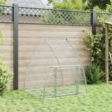 Ruim Konijnenhok van Gegalvaniseerd Staal (100x105x120 cm) - 29% Korting!