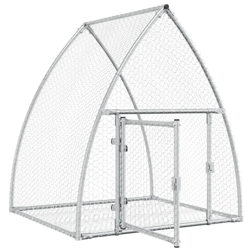 Ruim Konijnenhok van Gegalvaniseerd Staal (100x105x120 cm) - 29% Korting!