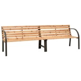 VidaXL Tuinbank Dubbel Massief Vurenhout 225 cm - 35% Korting