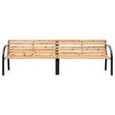 VidaXL Tuinbank Dubbel Massief Vurenhout 225 cm - 35% Korting