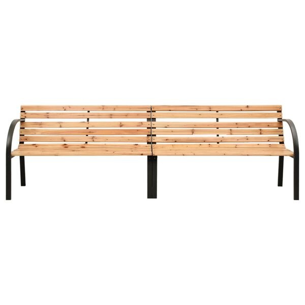 VidaXL Tuinbank Dubbel Massief Vurenhout 225 cm - 35% Korting