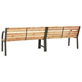VidaXL Tuinbank Dubbel Massief Vurenhout 225 cm - 35% Korting