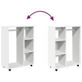 VidaXL Kledingkast Wit - 30% Korting