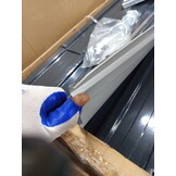 Verhoogde plantenbak 600x80x45cm Antraciet Staal - 54% Korting