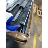 Verhoogde plantenbak 600x80x45cm Antraciet Staal - 54% Korting